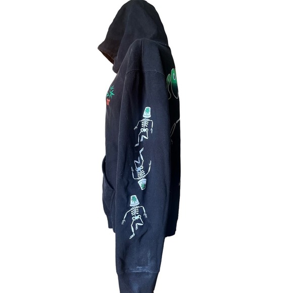Pot Head Skeleton Hoodie - Picture 2 of 4